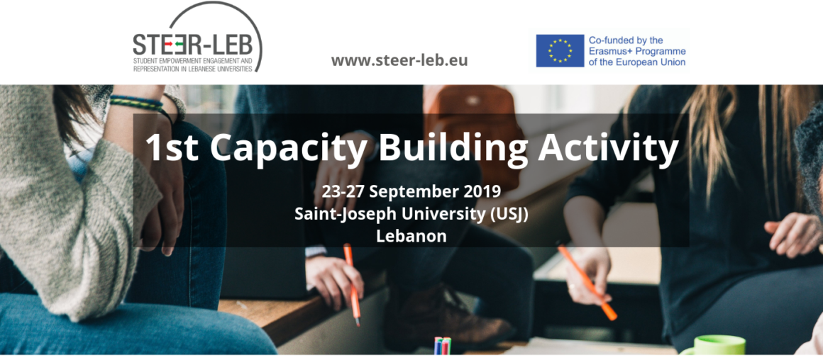 1st Capacity-Building Activity: Saint-Joseph University, Lebanon // 23-27  September 2019
